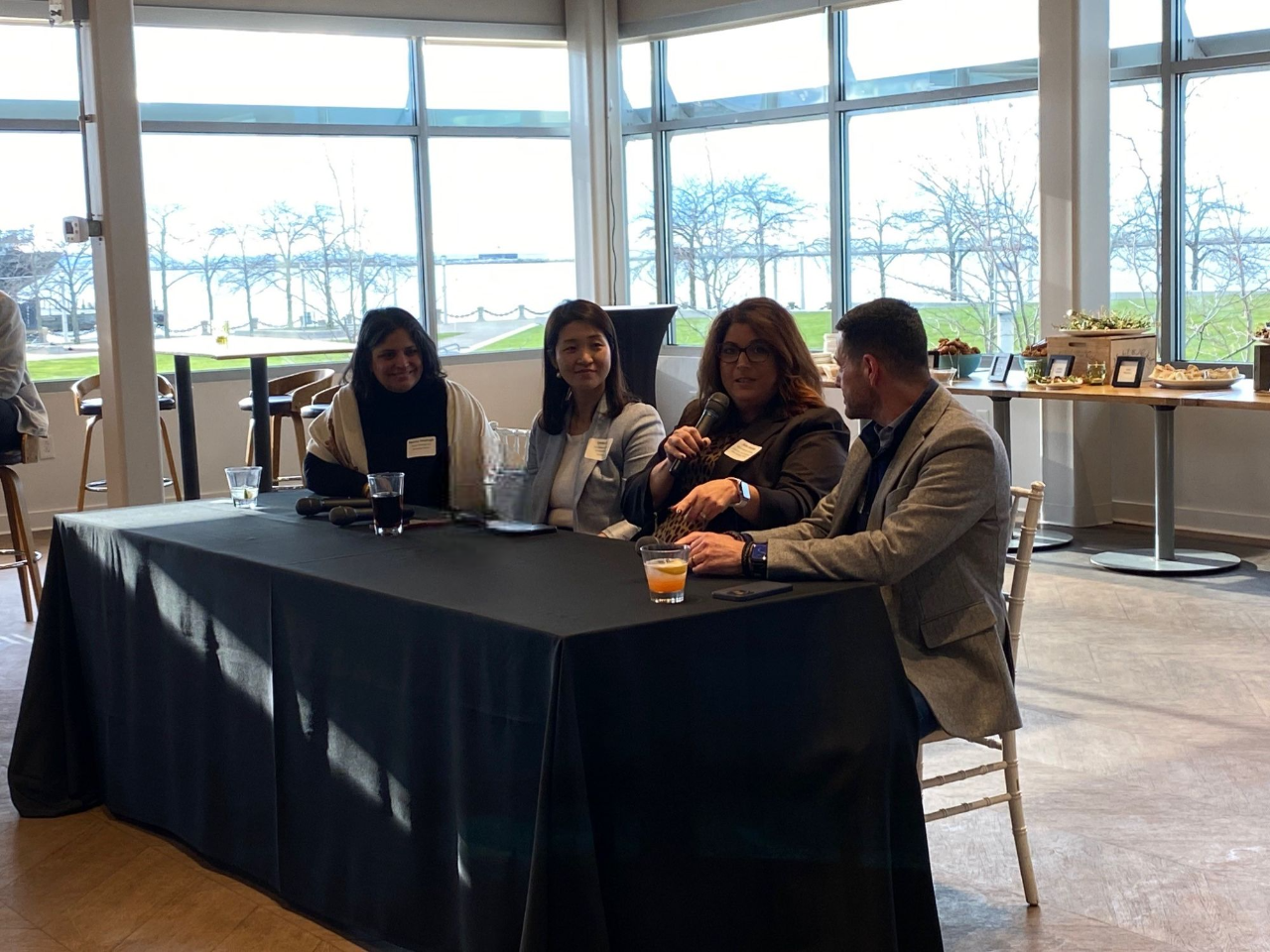 Linda Li, Partner, Cleveland Clinic Ventures, participated in the conversation on Commercialization Strategies and Opportunities at an event hosted by Ohio Life Sciences, University Hospitals, Cleveland Clinic, The MetroHealth System (Cleveland, OH), McDonald Hopkins LLC, and Team NEO.